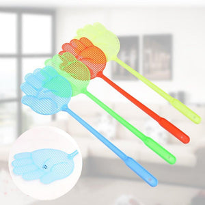 1PC Hand Palm Shaped Flyswatter Plastic Fly Swatters Mosquito Pest Control Insect Killer Home Kitchen Accessories Random Color