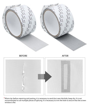 Anti Mosquito Fly Bug Window Net Self-adhesive Screen Repair Patch Tape Window Door Screen Home Net Mesh Broken Holes Repair