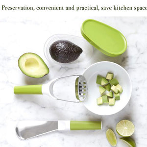 Avocado Storage Box Kitchen Saver Practical Food Crisper Storage Box Fruit Vegetable Container Keep Fresh Kitchen Accessories