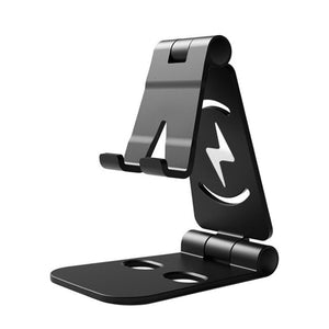 Foldable Mobile Phone Holder Desktop For Tablet Charging Base Double Adjustable Shelf Phone Stand For Mobile Phone Accessories