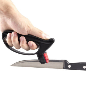 Knife Sharpener Professional 2 In 1 Handheld Scissors Knife Sharpening Stone Grinder Knives Whetstone Tungsten Knife Sharpenr