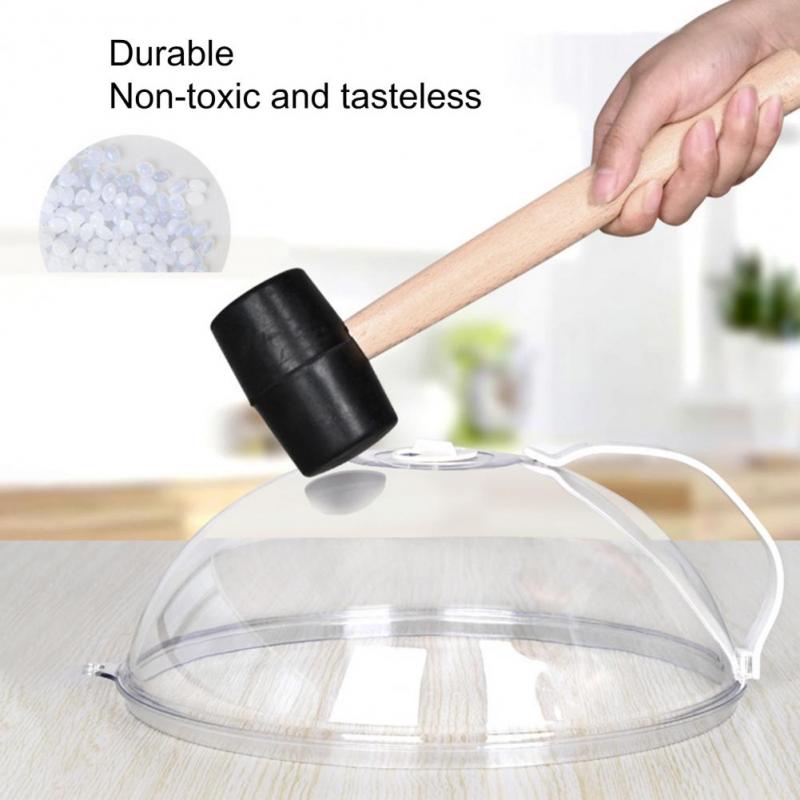 Microwave Oven Sealing Cover Heating Cover Anti-Sputtering Cover With Handle Reusable Airtight Microwave Splash-proof Food Cover