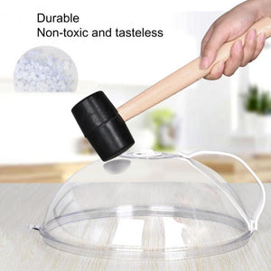 Microwave Oven Sealing Cover Heating Cover Anti-Sputtering Cover With Handle Reusable Airtight Microwave Splash-proof Food Cover