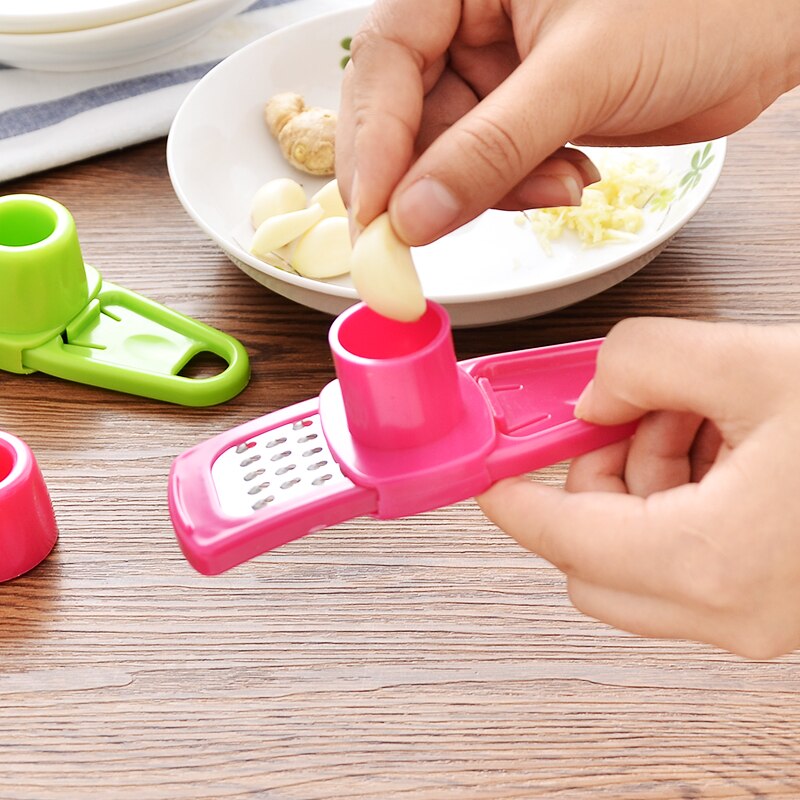 Multi Functional Manual Ginger Garlic Grinding Grater Slicer Cutter Utensils Garlic Peeler Microplaner Kitchen Crusher Tools