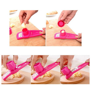 Multi Functional Manual Ginger Garlic Grinding Grater Slicer Cutter Utensils Garlic Peeler Microplaner Kitchen Crusher Tools