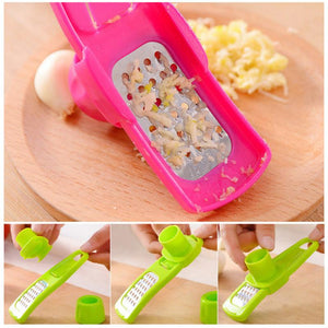 Multi Functional Manual Ginger Garlic Grinding Grater Slicer Cutter Utensils Garlic Peeler Microplaner Kitchen Crusher Tools