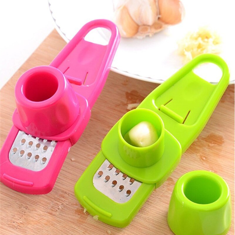 Multi Functional Manual Ginger Garlic Grinding Grater Slicer Cutter Utensils Garlic Peeler Microplaner Kitchen Crusher Tools