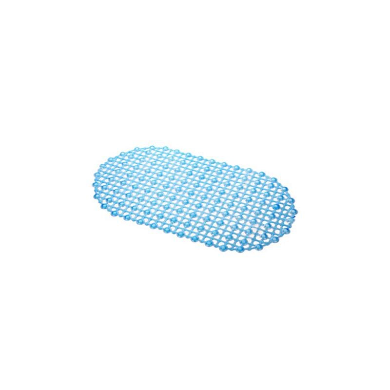 PVC Bath Rug Oval Water Drop Bathroom Tub Non-slip Mat Bath Oval Bedroom Floor Shower Mat Absorbent Carpet Four-color Choice