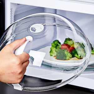 Splash-proof Microwave Food Cover Microwave Oven Sealing Cover Anti-Sputtering Cover Heat Resistant Lid Oil-proof Sealed Cover