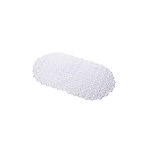 Tub Bath Shower Rug PVC Anti-Slip Anti-Mildew Bath Clear Bubble Mat With Sucker Bathtub Safety Shower Soft Massage Floor Pad